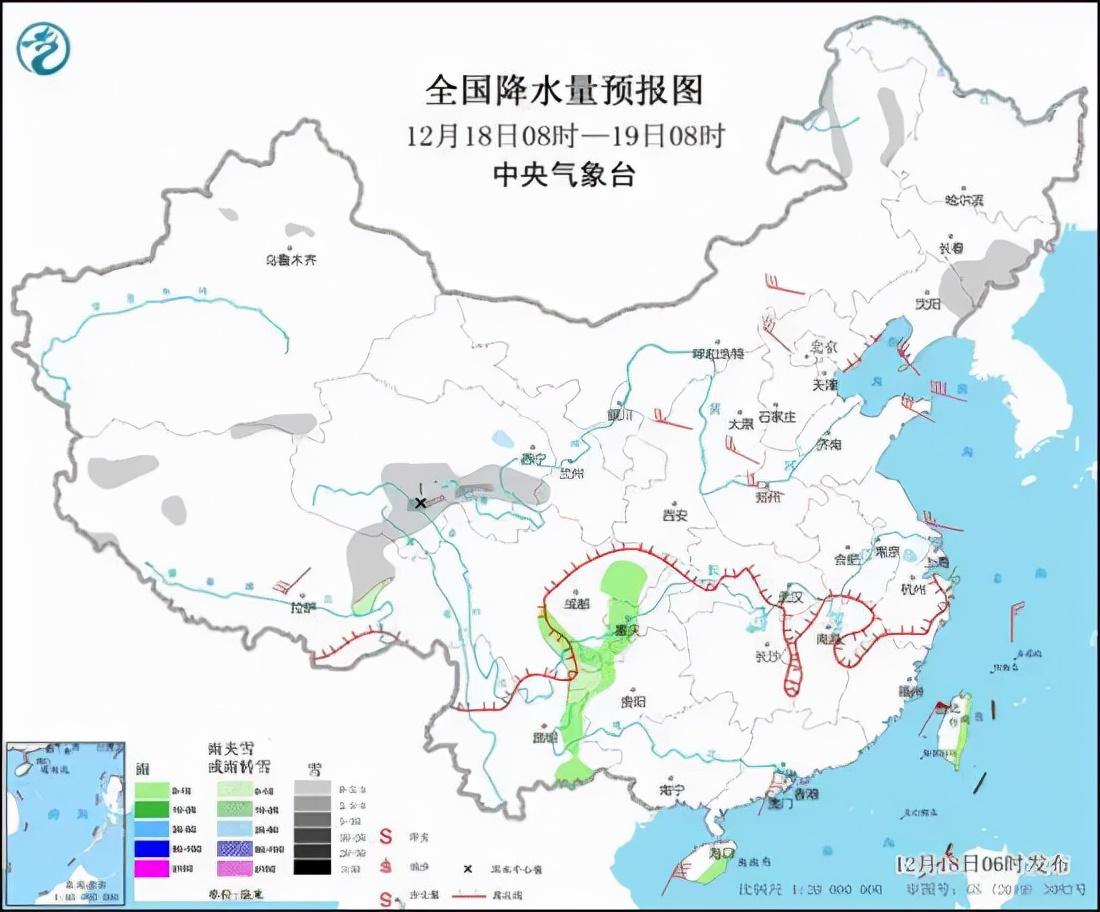 未来三天我国大部雨雪稀少