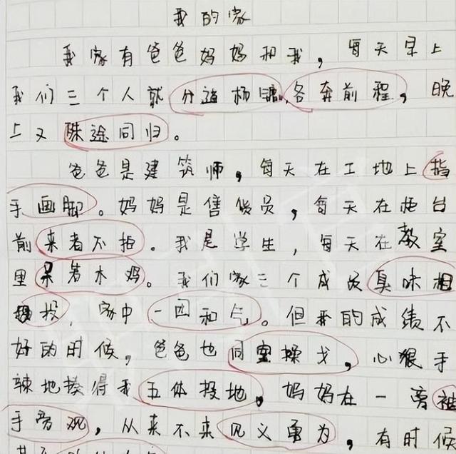 “肥娟小吃”被小学生写进作文